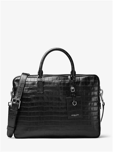 michael kors large bryant briefcase|michael kors clear tote bag.